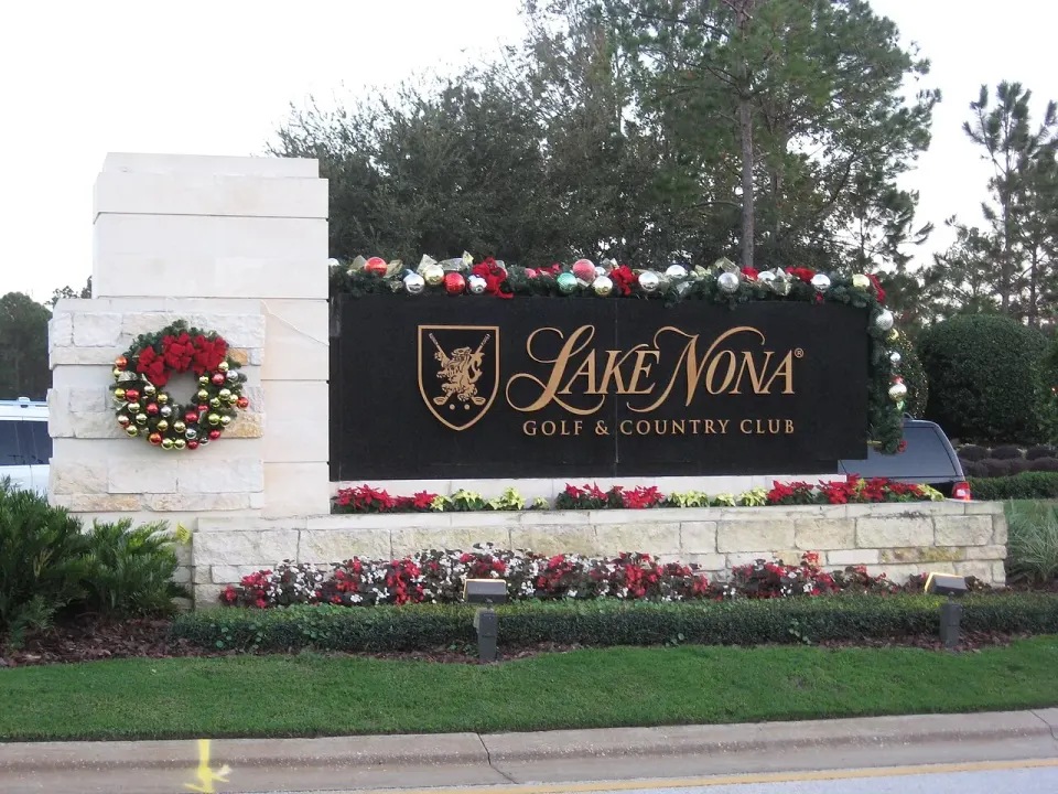 Lake Nona in Orlando, Florida, photographed in December 2012.